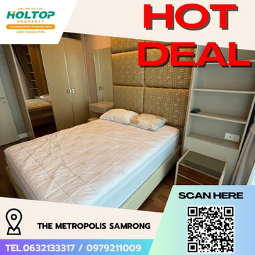 #R5173   ให้เช่าคอนโด The Metropolis Samrong