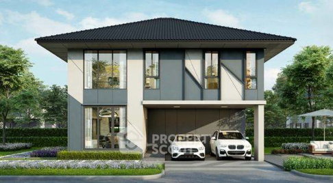 ขายบ้าน 4 ห้องนอน โครงการ ศรัณศิริ ศรีวารี 2 ใกล้สนามบินสุวรรณภูมิ (ID 1501803)