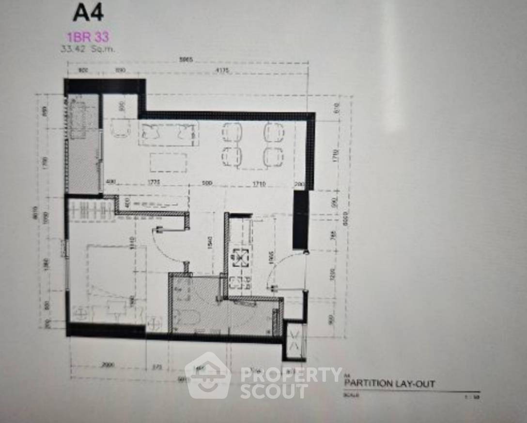 รูป คอนโด 1 ห้องนอน ชั้น 15 Maru Chula ใกล้ MRT หัวลำโพง (ID 2209017) - รูปที่ 2/10