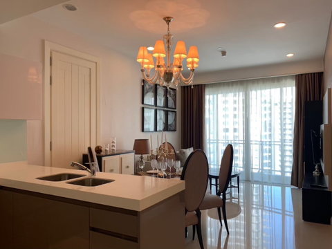 LTH12811 - Condo for rent คอนโด ให้เช่า คิว หลังสวน Size 84.85 sqm. 2 beds 2 baths Near BTS Chidlom Station ONLY 85K/Month
