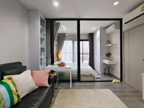 ✨ Condo for rent The Politan Rive # Politan rive  🏙 Not too high and not too low