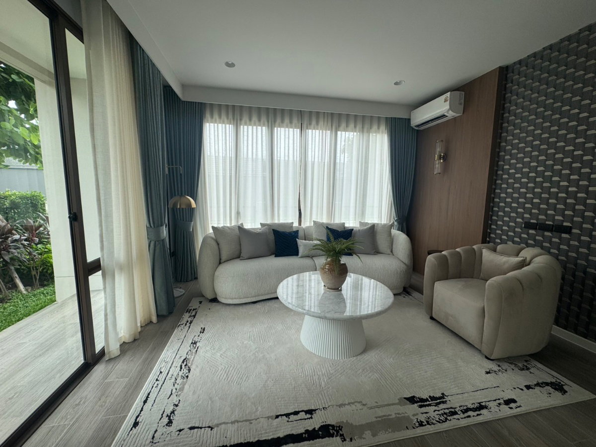 รูป ‼️ด่วน พร้อมอยู่😍ราคาพิเศษ❤️‍🔥 ให้เช่าบ้านหรู  บุราสิริ กรุงเทพกรีฑา🏡 - รูปที่ 25/77