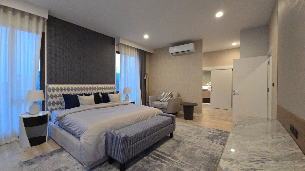 รูป ‼️ด่วน พร้อมอยู่😍ราคาพิเศษ❤️‍🔥 ให้เช่าบ้านหรู  บุราสิริ กรุงเทพกรีฑา🏡 - รูปที่ 59/77