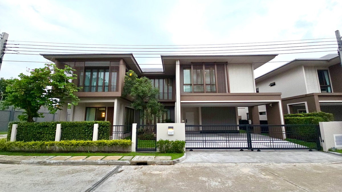 รูป ‼️ด่วน พร้อมอยู่😍ราคาพิเศษ❤️‍🔥 ให้เช่าบ้านหรู  บุราสิริ กรุงเทพกรีฑา🏡 - รูปที่ 1/77