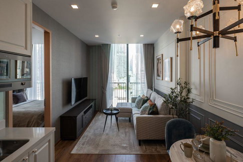 For Rent Condo NOBLE BE33 Building 1, Floor 11,1 bed room, Room size 34.00 sqm