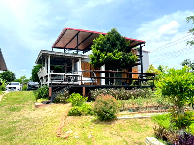 บ้านเดี่ยว เมืองนครปฐม นครปฐม : ขายบ้านเดี่ยว โครงการดุสิตาเลควิว บ้านยาง นครปฐม  เนื้อที่  260 ตรว.