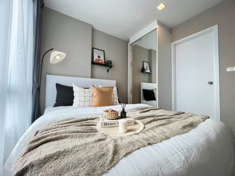 Condo for rent, Metrolux Riverfront, Rattanathibet, 28 sq m, 8th floor, near MRT Sai Ma