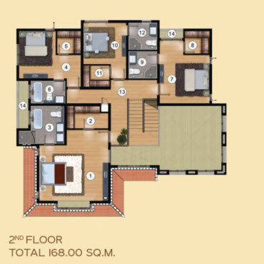 รูป เช่าบ้านริมทะเลสาบ  4 นอน นิชดาธานี ปลอดภัย พร้อมอยู่  Prestige_BL161 - รูปที่ 9/9