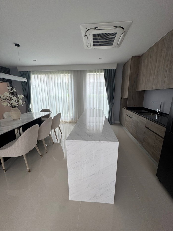 รูป ‼️ด่วน พร้อมอยู่😍ราคาพิเศษ❤️‍🔥 ให้เช่าบ้านหรู  บุราสิริ กรุงเทพกรีฑา🏡 - รูปที่ 12/77