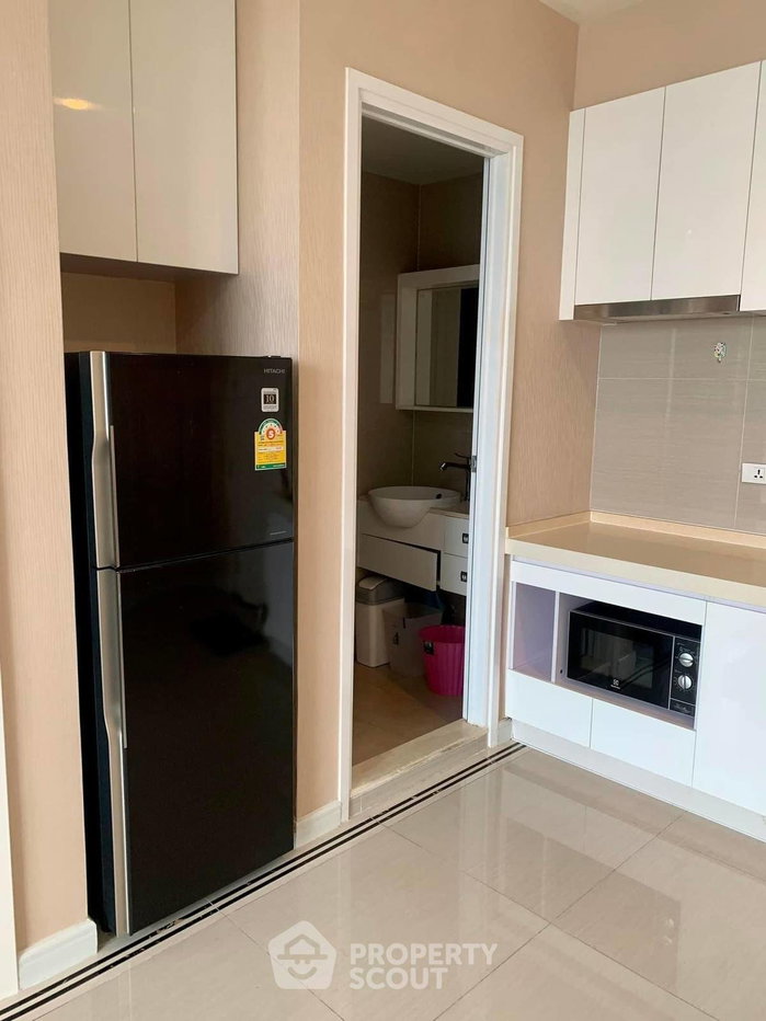 รูป ห้องชั้นสูง 1 ห้องนอน ขนาด 40 ตร.ม. ที.ซี. กรีน พระราม 9 ใกล้ MRT พระราม 9 (ID 1447455) - รูปที่ 7/9
