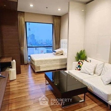 1-BR Condo On 28th Floor, Ivy Ampio Rachada–Rama 9, 300m to MRT (ID 1434758)