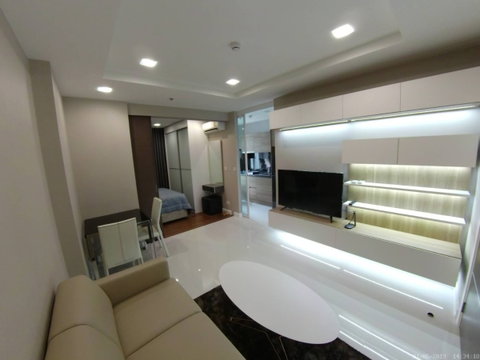 FOR RENT> The Metropolis Samrong Interchange> ติดรถไฟฟ้า 2 สาย BTS/MRT สำโรง ห้องเงียบสงบ ตกแต่งครบ เฟอร์นิเจอร์บิ้วอิน ชั้น 12A #PPH-SCH073