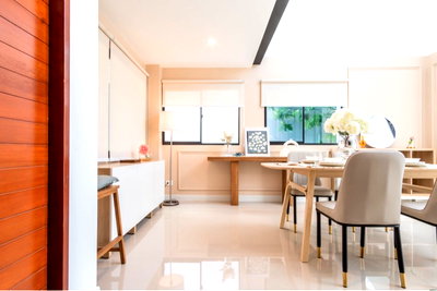 เช่าทาวน์โฮม ม.เกษมบัณฑิต พัฒนาการ : 🏡 ให้เช่า Townhome หลังมุม โครงการ Nirvana Define พระราม 9