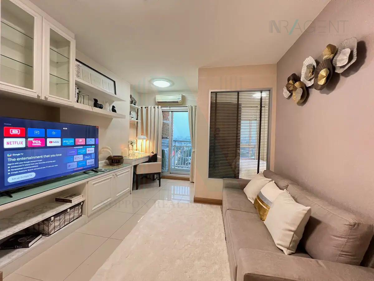 รูป 🚩 ขายคอนโด ไอวี่ ริเวอร์ ราษฎร์บูรณะ อาคาร 1 ชั้น 10 1 ห้องนอน ขนาด 35 ตรม ใกล้ บิ๊กซี บางปะกอก - รูปที่ 6/8