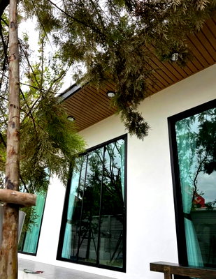 บ้านเดี่ยว ถนนสุขุมวิท : P0072 ขายบ้านเดี่ยวสร้างใหม่ สไตล์โมเดิร์น รีสอร์ทกลางเมือง พัฒนาการ 69