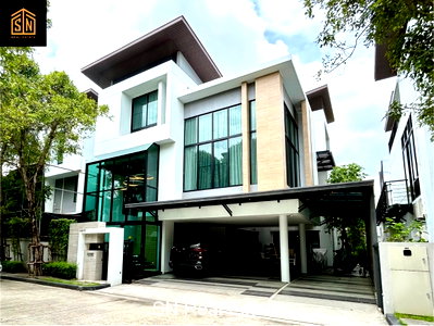 บ้านเดี่ยว เขตประเวศ : ขายบ้านเดี่ยว Nirvana BEYOND ศรีนครินทร์ บ้านหรู 3 ชั้น แต่งเสร็จพร้อมอยู่ เฟอร์นิเจอร์ครบ