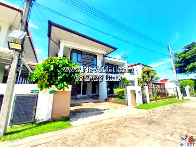 บ้านเดี่ยว นิคมสมุทรสาคร : ขายบ้านเดี่ยว พอร์โต้วิลล่า พระราม 2 | หลังใหญ่  ใกล้เซ็นทรัลมหาชัย 500 ม. | พร้อมอยู่ สวนร่มรื่น