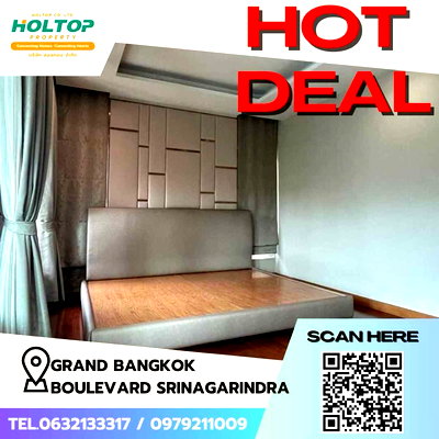 เช่าบ้านเดี่ยว เซ็นทรัล พลาซ่า บางนา : #Z1537 ให้เช่าบ้าน Grand Bangkok Boulevard Srinagarindra