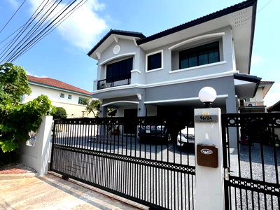ขายบ้านเดี่ยว : P0110 ขายบ้านเดี่ยว 2 ชั้น หมู่บ้านมัณฑนา (ศรีนครินทร์–บางนา) โดย Land & Houses