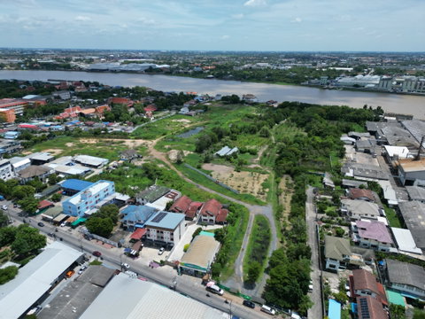 ขายที่ดิน เนื้อที่ 24-3-36.0 ไร่ ติดซอยสุขาประชาสรรค์ 2 จังหวัดนนทบุรี