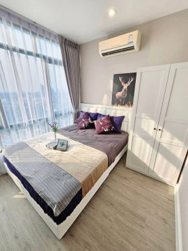 P1099 ให้ Metro Sky Bangsue-Prachacheun (เมโทร สกาย บางซื่อ-ประชาชื่น) 2ห้องนอน ติดรถไฟฟ้าสีแดง ห้องสวยมาก เฟอร์ครบ พร้อมเข้าอยู่ทันที