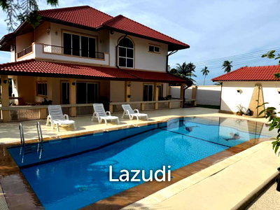 Houses for sale Khao Chi Chan : 4 Beds 5 Baths 500 SQ.M. Bangsaray House