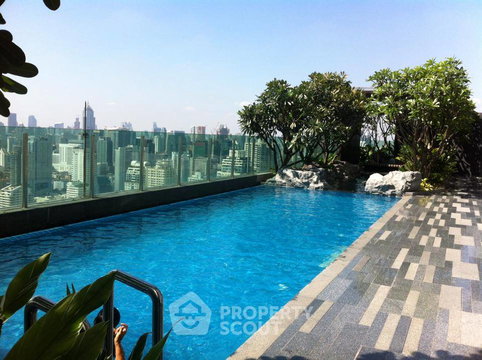 ชั้น 19 1 ห้องนอน 45 ตร.ม. The Address Asoke ใกล้ ARL มักกะสัน 100 ม. (ID 887015)