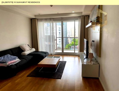 คอนโดให้เช่า : DL25070775 ให้เช่าคอนโด 15 สุขุมวิท เรสซิเดนซ์ (15 Sukhumvit Residences) ใกล้ BTS นานา พร้อมเข้าอยู่ โทรด่วน 0653619502 LineID @952jdxxk