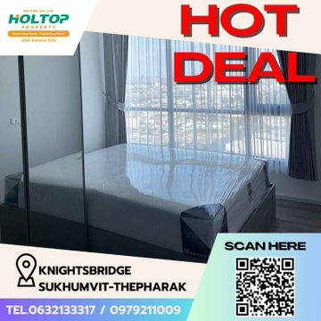 #Z1594 ให้เช่าคอนโด Knightsbridge Sukhumvit-Thepharak 