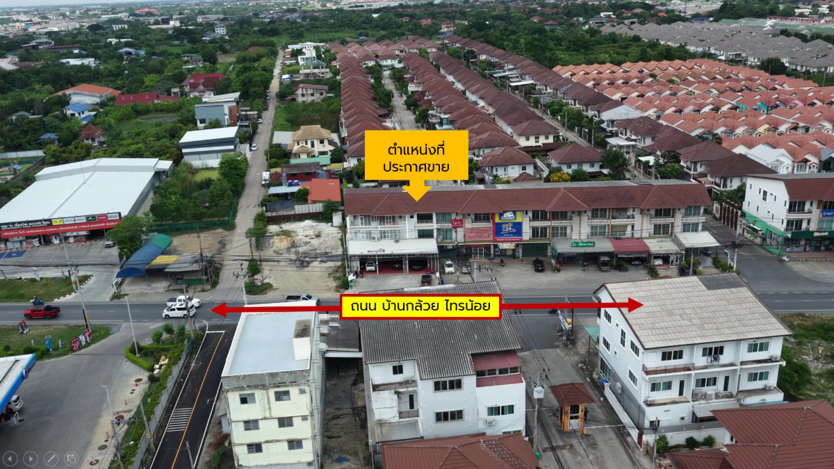 รูป ขาย ตึก อาคารพาณิชย์ 3 ชั้น ริมถนน 28 ตร.ว. หน้าหมู่บ้าน ลัดดาวิลล์1 - 2 ติดถนน บ้านกล้วย - ไทรน้อย พิมลราช บางบัวทอง นนทบุรี | #TPI-2131 - รูปที่ 23/24