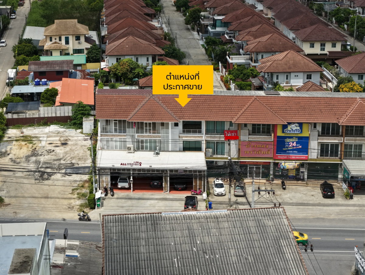รูป ขาย ตึก อาคารพาณิชย์ 3 ชั้น ริมถนน 28 ตร.ว. หน้าหมู่บ้าน ลัดดาวิลล์1 - 2 ติดถนน บ้านกล้วย - ไทรน้อย พิมลราช บางบัวทอง นนทบุรี | #TPI-2131 - รูปที่ 5/24