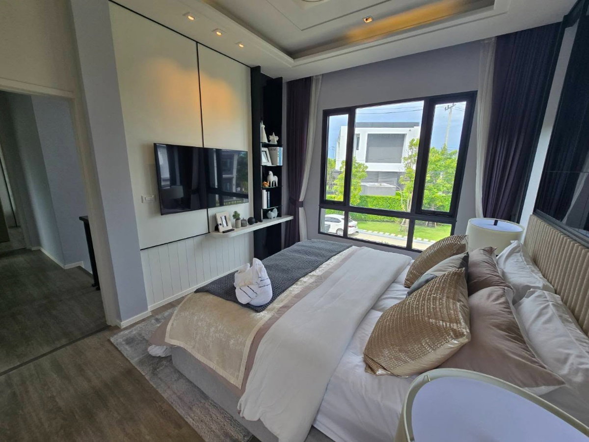 รูป ให้เช่าบ้าน Grande Pleno สุขุมวิท-บางนา เฟอร์ครบ ตกแต่ง Classic Luxury - รูปที่ 5/24