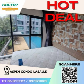 #Z1633 ให้เช่า Aspen Condo Lasalle
