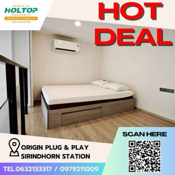 #Z1627 Condo for rent Origin Plug & Play Sirindhorn Station