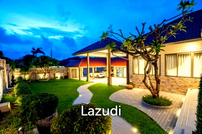 บ้านเดี่ยว พิพิธภัณฑ์ยางพารา  : 4 Beds 4 Baths 402 SQ.M. Luxury Homes In East Pattaya