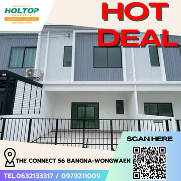 #R5337 ให้เช่าบ้าน The Connect 56 Bangna-Wongwaen
