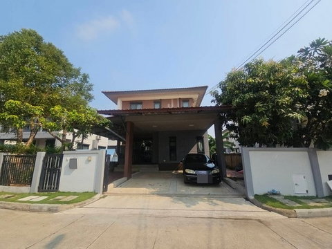 svs284 For rent, single house, Burasiri Wongwaen-Onnuch, Soi Jemo, King Kaew 25/1