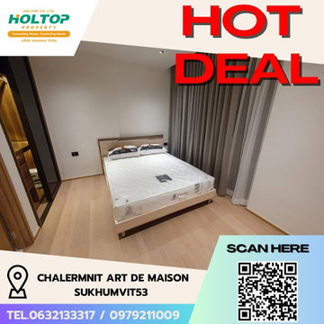 #R5326  ให้เช่าคอนโด Chalermnit Art De Maison Sukhumvit53