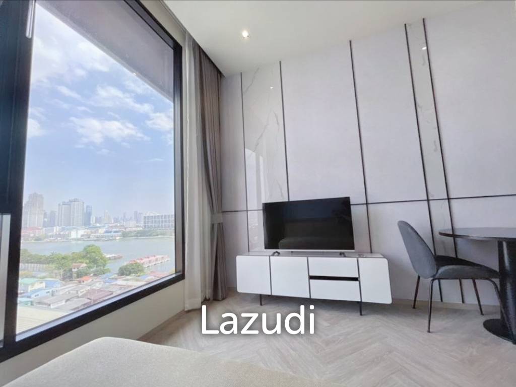 รูป 1 Bed 34 SQ.M Chapter Charoennakhorn-Riverside - รูปที่ 1/8