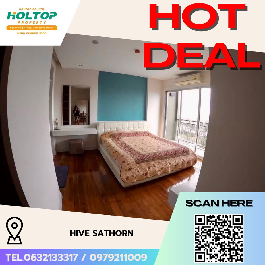 รูป #R5395 ให้เช่าคอนโด Hive Sathorn - รูปที่ 1/19