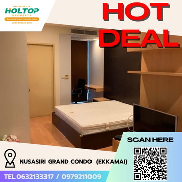#R5387  ให้เช่าคอนโด  Nusasiri Grand Condo  (Ekkamai)