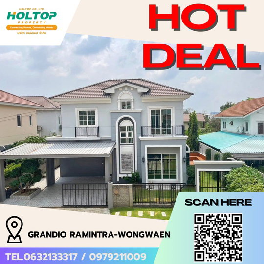 รูป #R5400  ให้เช่าบ้าน Grandio Ramintra-Wongwaen - รูปที่ 1/19