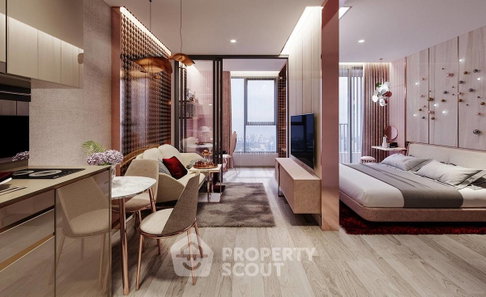 1-BR Condo The Rich Rama 9-Srinakarin Near ARL Hua Mak (300m) (ID 1309535)