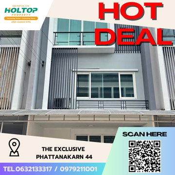 #S4207 ให้เช่า The Exclusive Phattanakan 44 