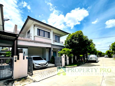 Houses for sale Samut Prakarn : House for Sale Atoll Java Bay Bangna Kingkaew 19, 3 Bedroom 36 Sqw 130 Sqm Good Condition Near Motorway, Suvarnabhumi Airport : MF25S-002