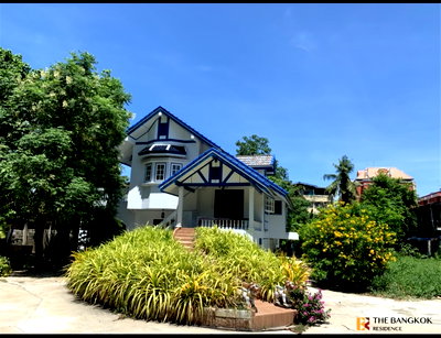 บ้านเดี่ยวให้เช่า : House Area Klongsan 🏡 บ้านเดี่ยวสุดพิเศษ ใจกลางพื้นที่สีเขียว ใกล้ Icon Siam / BTS เจริญนคร