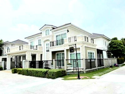 Houses for rent Nawamin 42 : Luxury 2-Storey Detached House for Rent – Grandio Ladprao–Kaset-Nawamin Project