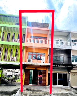 อาคารพาณิชย์ เขตประเวศ : ขายอาคารพาณิชย์ 3 ชั้น  ซอยอ่อนนุช 76/1