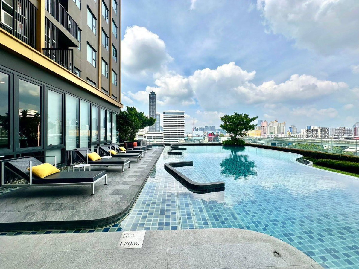 รูป ให้เช่า THE BASE Phetchaburi-Thonglor ห้องสวยติดส่วนกลาง ใกล้ BTS ทองหล่อ - รูปที่ 38/40