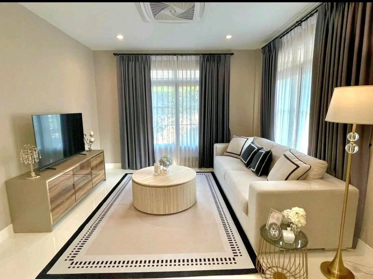 รูป ให้เช่าบ้านเดี่ยวแต่งสวยหลังใหญ่ 4 ห้องนอน** นันทวัน บางนา กม.7 ใกล้เมกะบางนา - รูปที่ 25/27